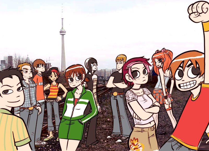 Group of animated characters in Toronto