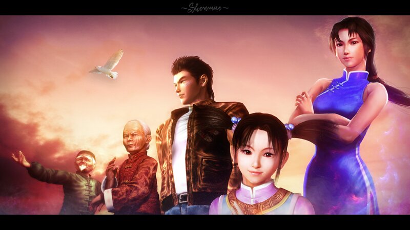 Group of Animated Characters — Purple, Dramatic