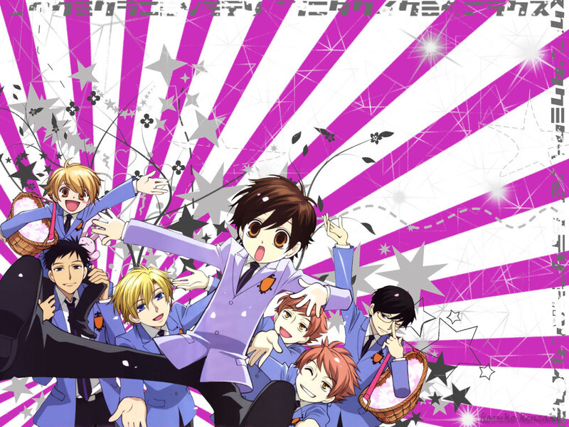 Group of Anime Boys