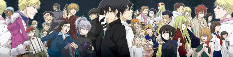 Group of anime characters