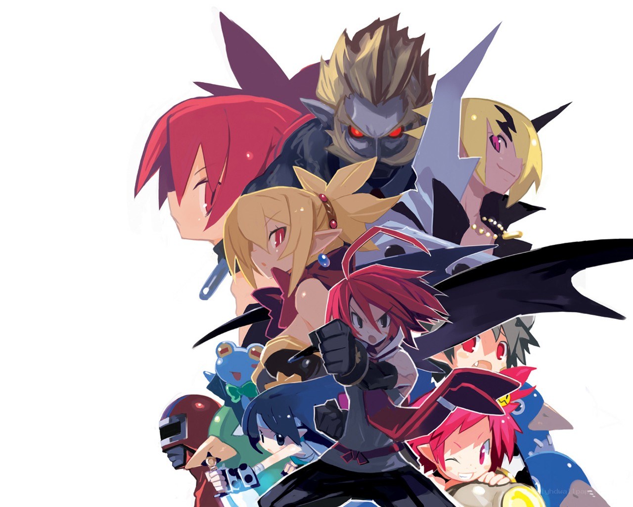 group of anime characters