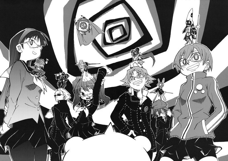group of anime characters