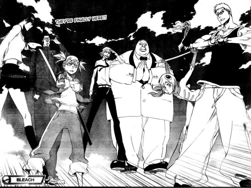 Group of Anime Characters — Black, Dramatic, Night, Manga, Manga Panel