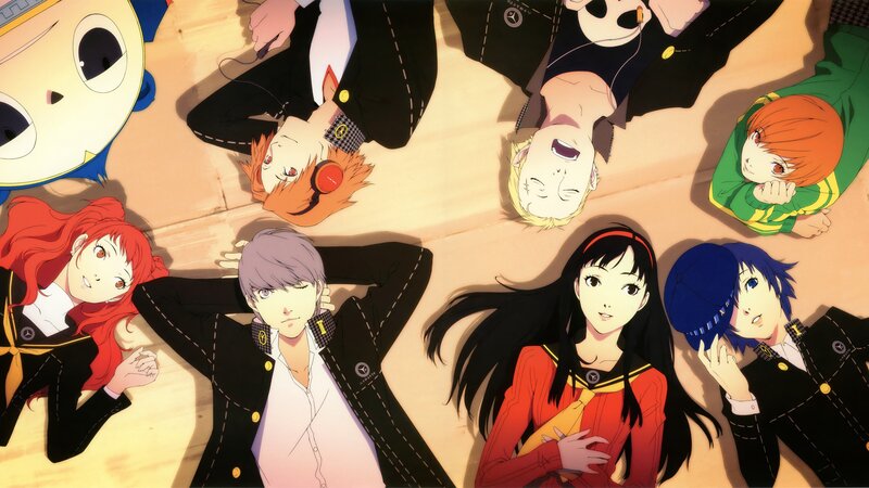Group of Anime Characters — Black, Relaxed