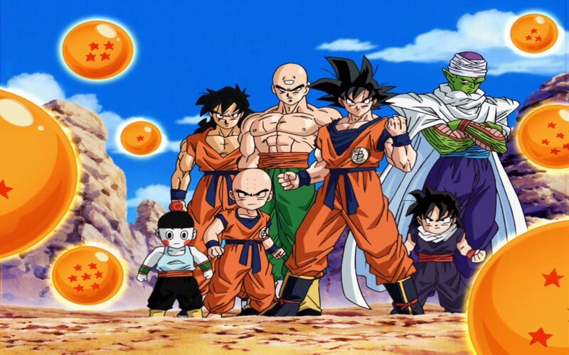 Group of Anime Characters — Blue, Adventurous, Afternoon, Dragon Balls