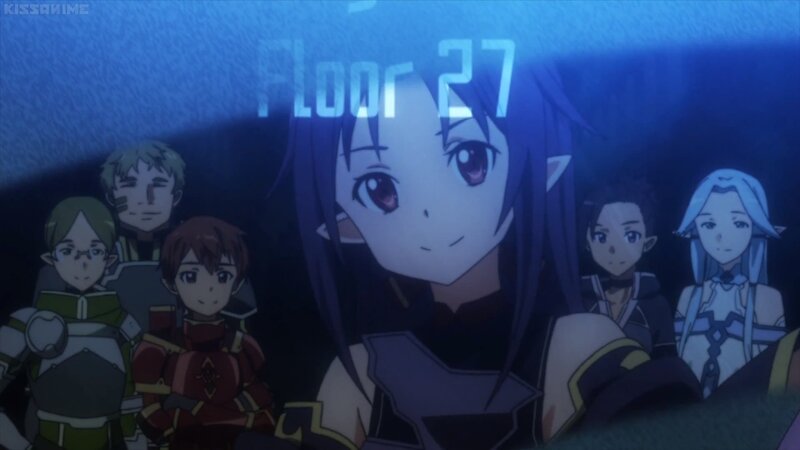 Group of Anime Characters — Blue, Dramatic, Elves