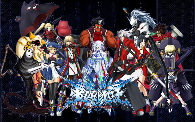 Group of Anime Characters — Blue, Dramatic, Night, Anime Characters, Weapons
