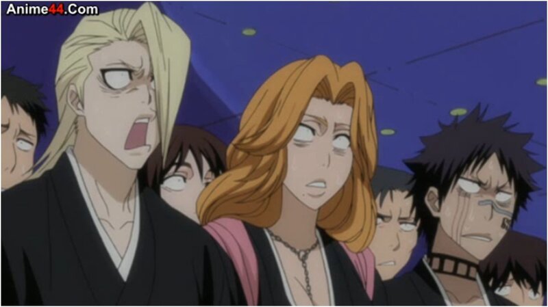Group of Anime Characters — Blue, Dramatic, Night