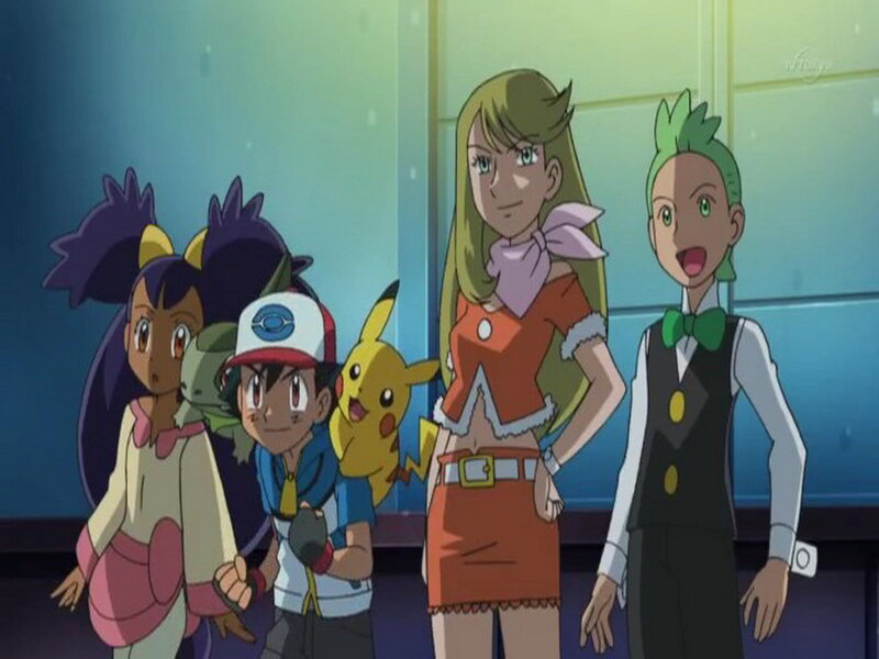 Group of Anime Characters — Blue, Neutral