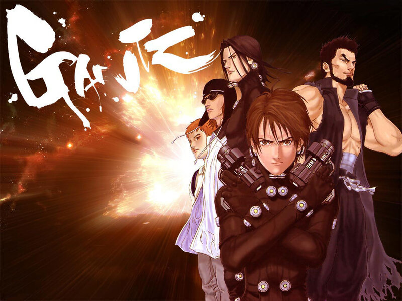 Group of Anime Characters — Brown, Dramatic