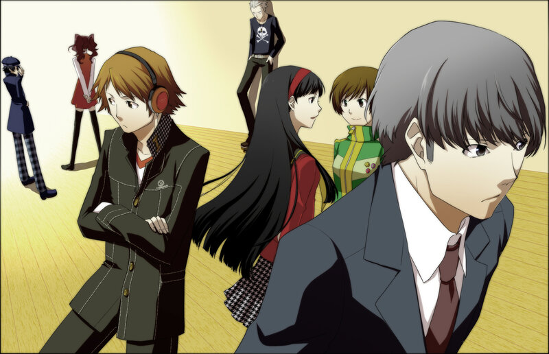 Group of Anime Characters — Gray, Dramatic