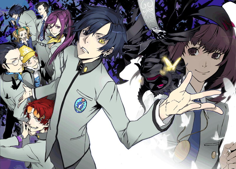 Group of Anime Characters — Gray