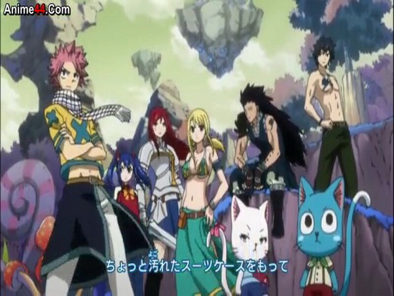Group of Anime Characters — Green, Adventurous