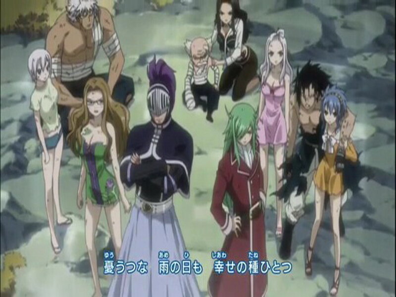 Group of Anime Characters — Green, Dramatic, Anime Characters