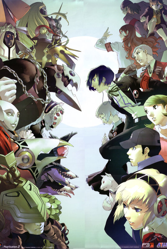 Group of Anime Characters — Green, Dramatic, Monsters