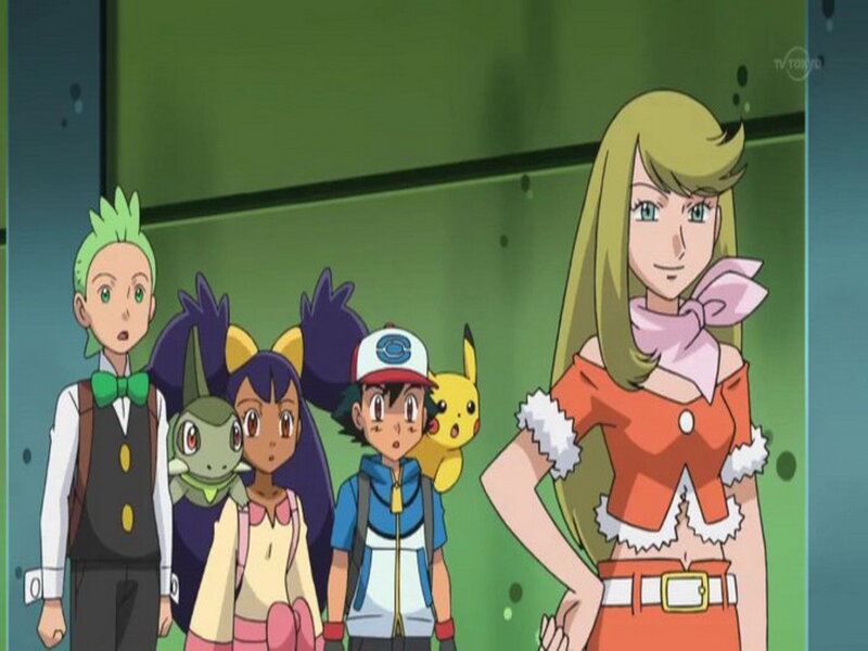 Group of Anime Characters — Green, Neutral, Pikachu