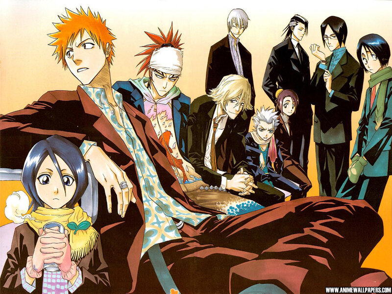 Group of Anime Characters — Orange, Dramatic, Manga, Anime Art, Suits