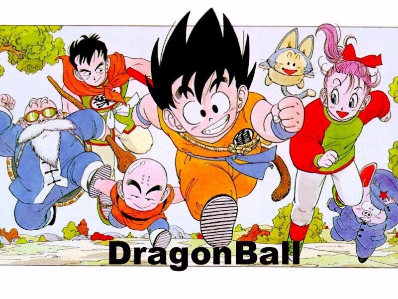 Group of Anime Characters — Orange, Energetic, Afternoon, Manga