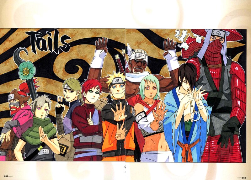 Group of Anime Characters — Orange