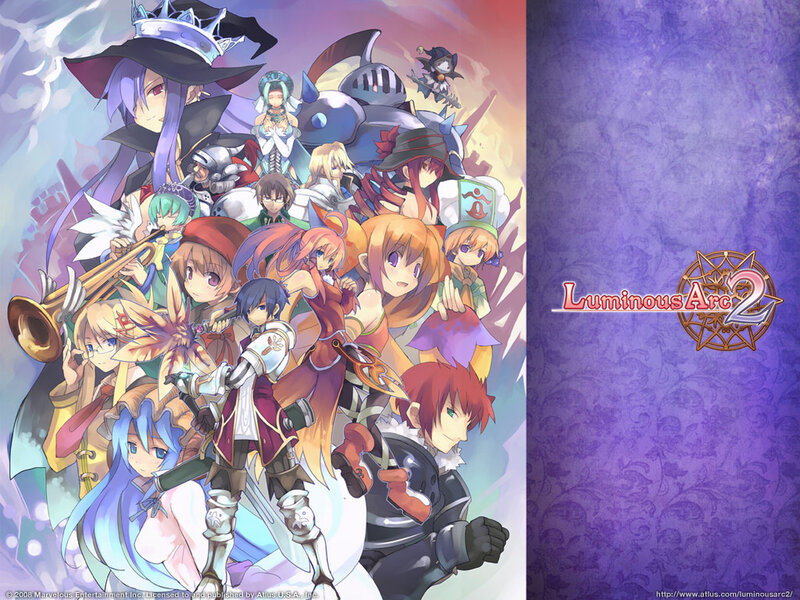 Group of Anime Characters — Purple, Dramatic, Fantasy