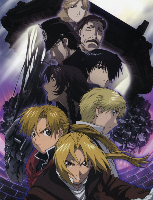 Group of Anime Characters — Purple, Dramatic, Night, Soldiers, Mechanical Arm