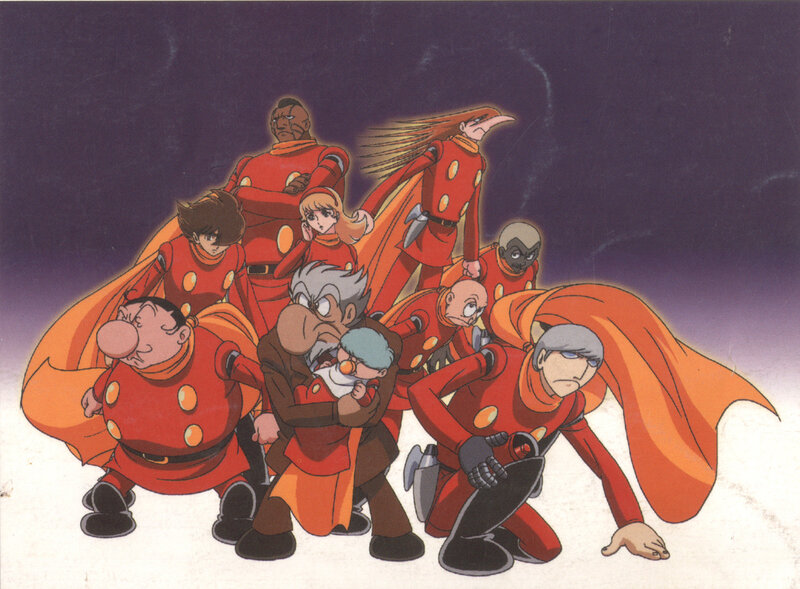 Group of Anime Characters — Red, Dramatic, Anime Characters, Red Uniforms