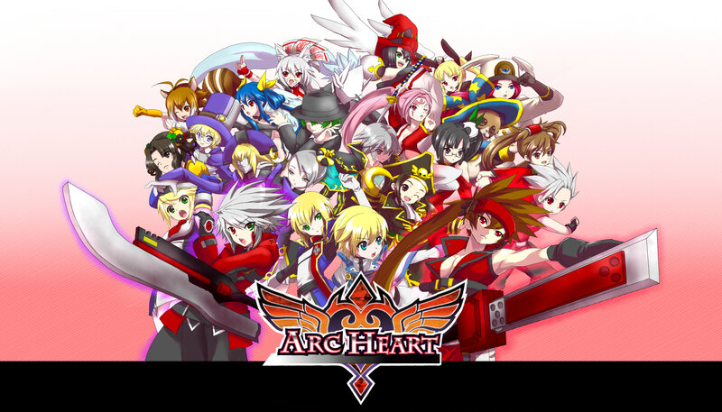 Group of Anime Characters — Red, Energetic