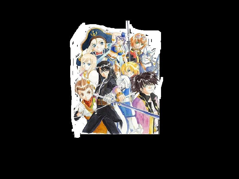 Group of Anime Characters — White, Adventurous