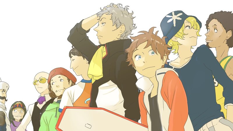 Group of Anime Characters — White, Neutral, Anime Characters