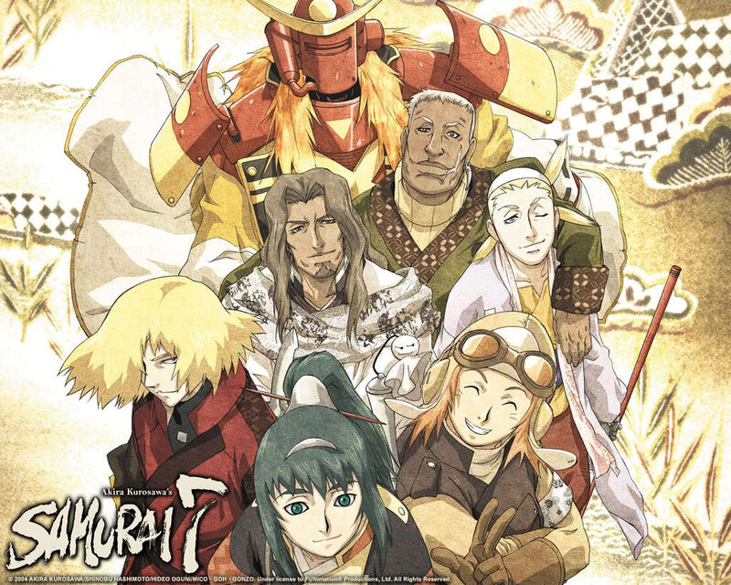 Group of Anime Characters — Yellow, Adventurous