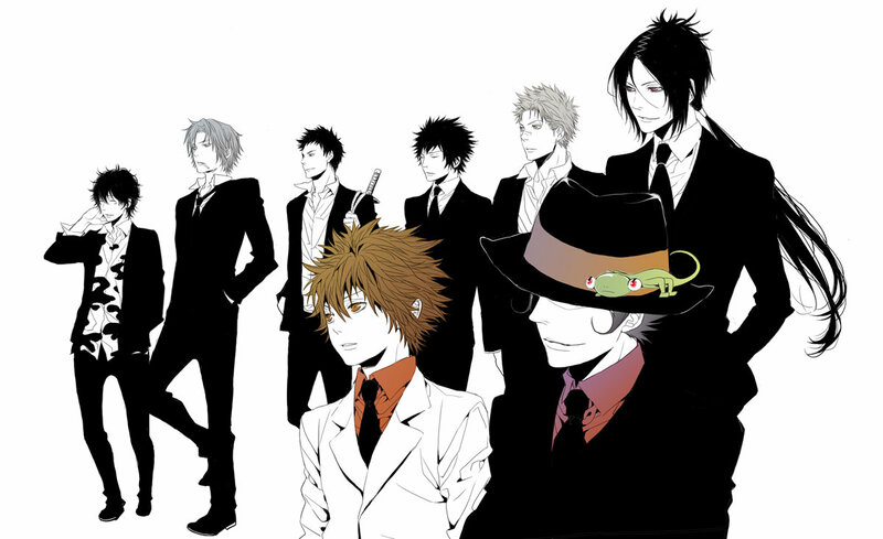 Group of Anime Men