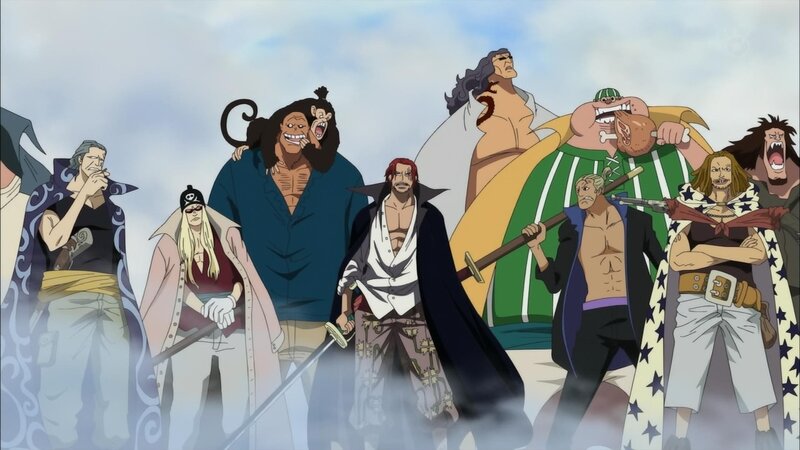 Group of Anime Pirates — Blue