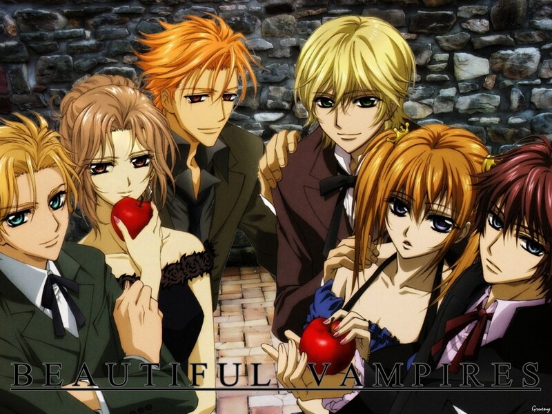 Group of Anime Vampires