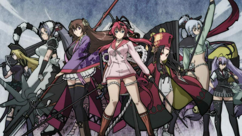 Group of Anime Women