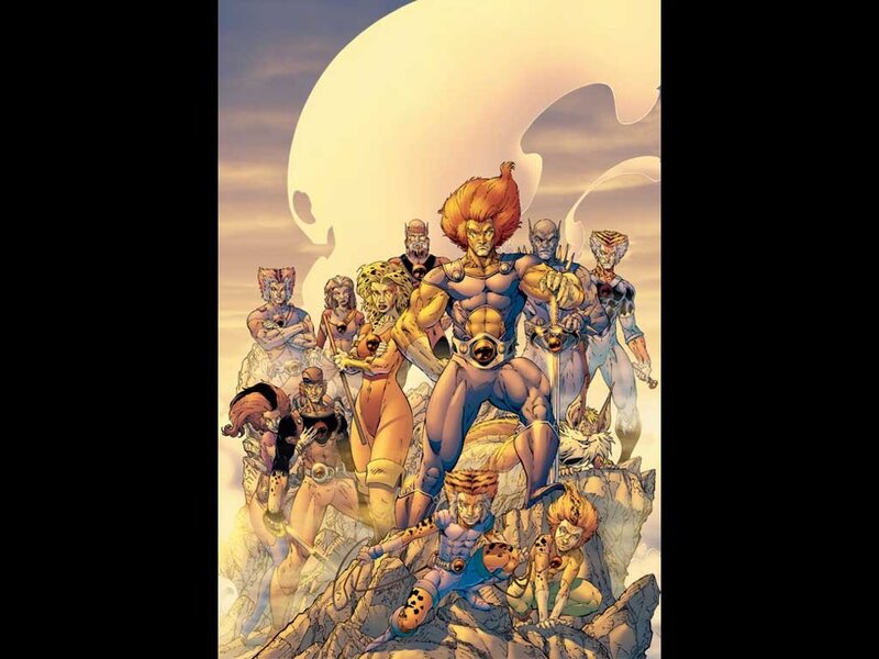 Group of Anthropomorphic Characters