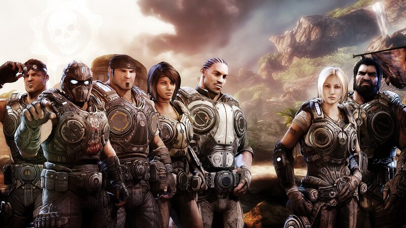 Group of Armored Soldiers — Brown