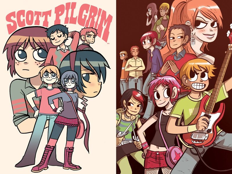 Group of Cartoon Characters — Red, Energetic