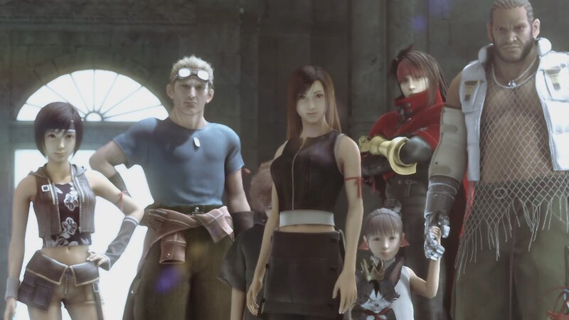 Group of Characters in a Hall