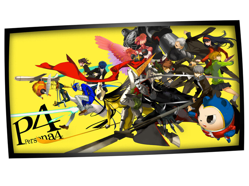 Group of Characters in Action