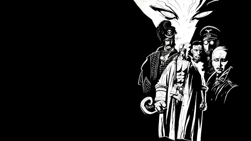 Group of Characters in Comic Art