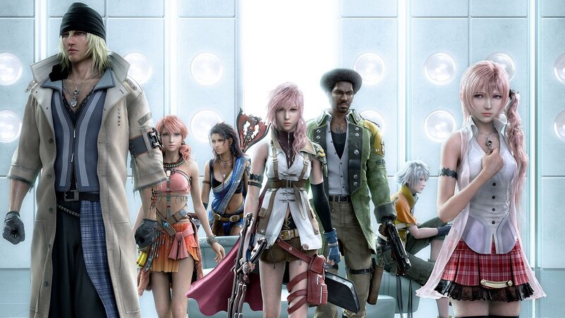 Group of Characters in Futuristic Setting