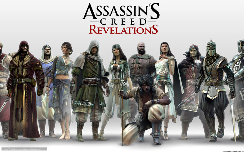 Group of Characters in Robes