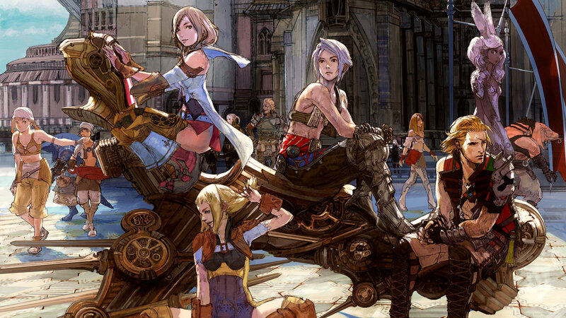 Group of Characters on Vehicle