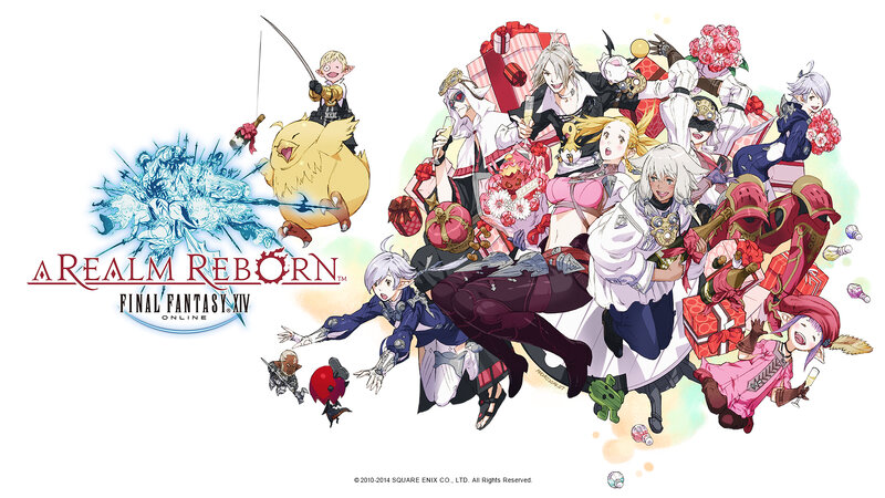 Group of Characters with Gifts