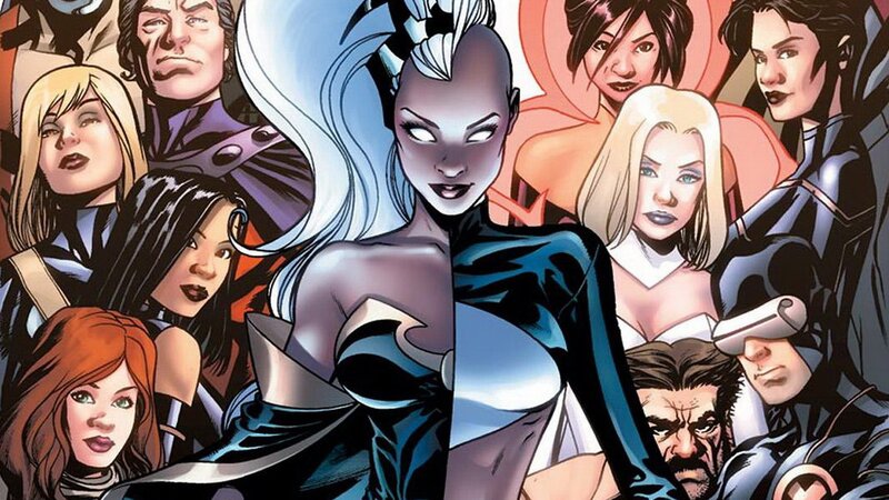 Group of Comic Book Characters — Blue, Dramatic, Superheroes