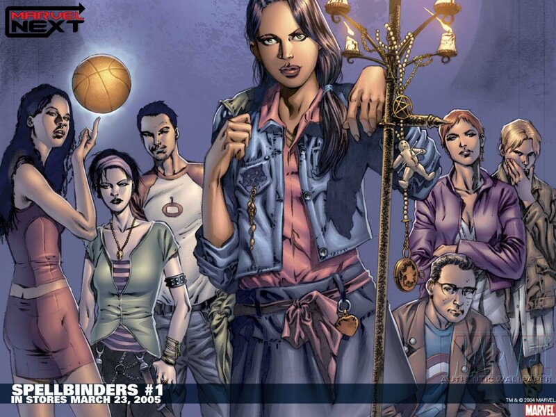 Group of Comic Book Characters