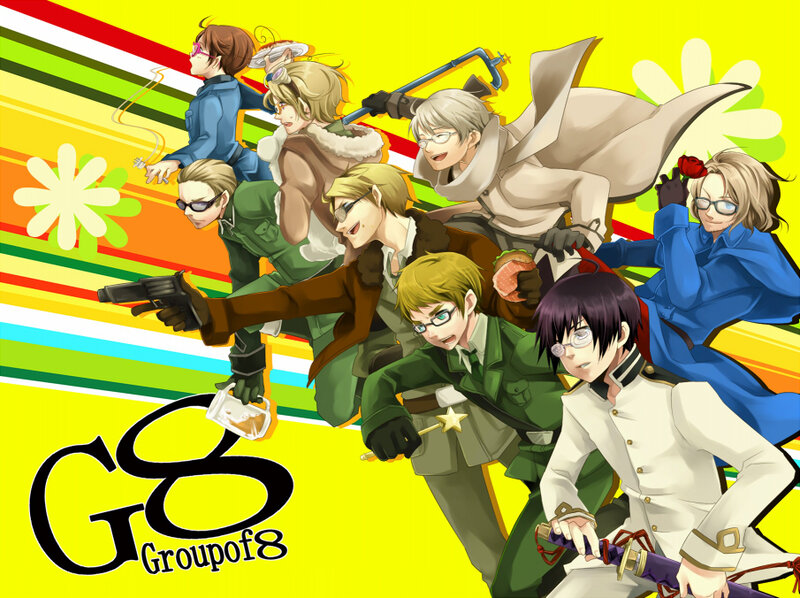 Group of Eight anime cast
