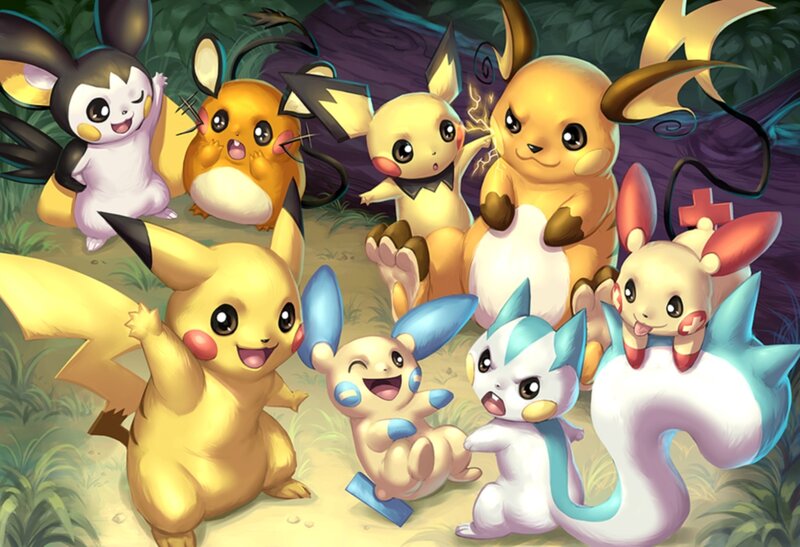 Group of Electric-type Pokémon