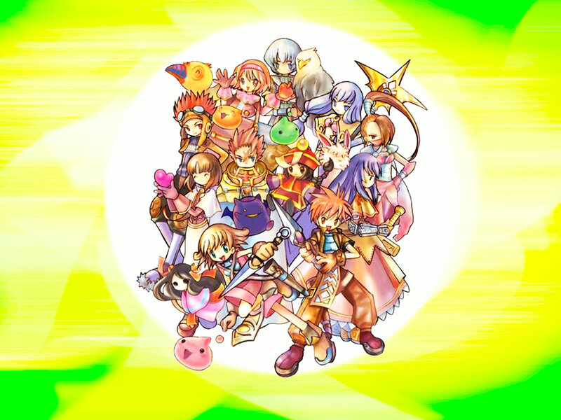 group of fantasy characters
