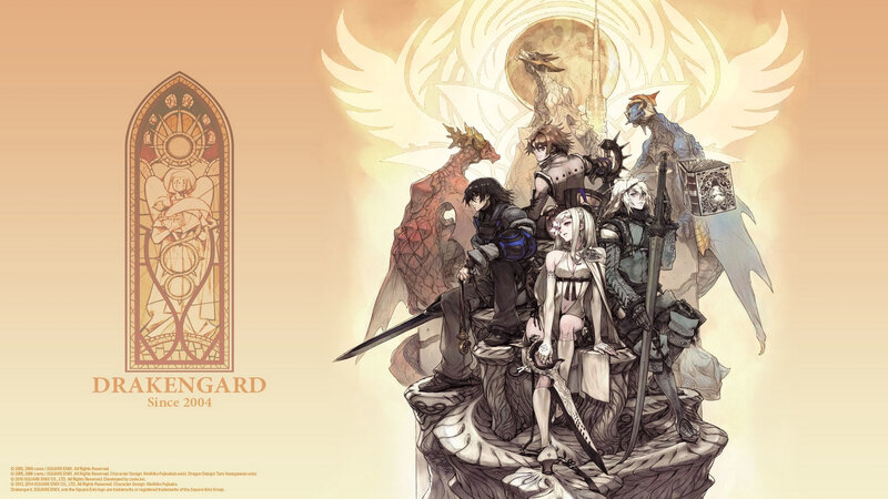 Group of Fantasy Characters — Beige